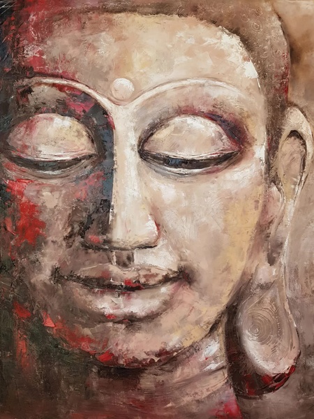 Картина Будда Ушастый 60х80 10026 фото